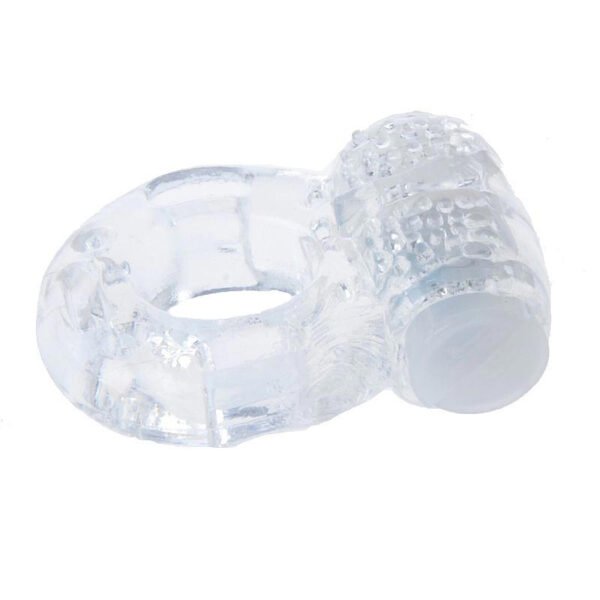 Anel Peniano com Vibro Transparente - Imagem 2