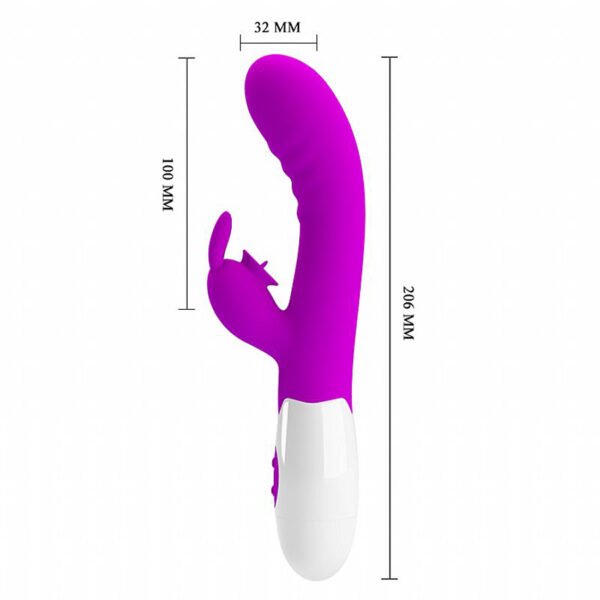 Vibrador de Ponto G com Língua Estimuladora de Clitóris - Imagem 5