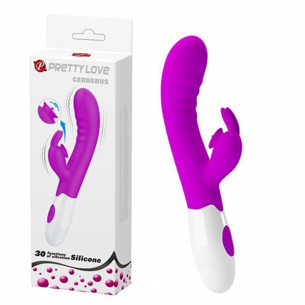 Vibrador de Ponto G com Língua Estimuladora de Clitóris