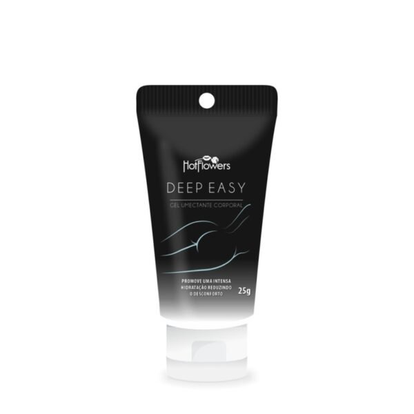 Gel Bisnaga Deep Easy Preto Anal 25g