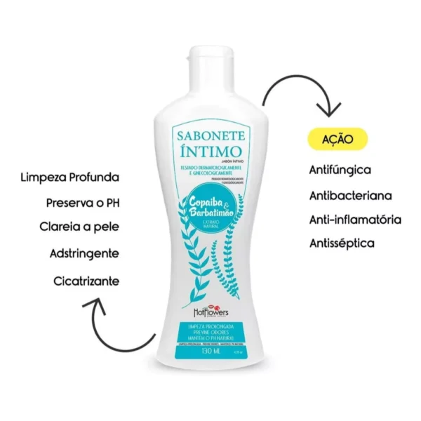 Sabonete Intimo Copaíba Barbatimão 130ml