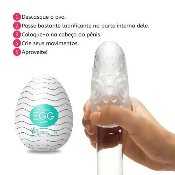 Ovo Mastubador WAVY - Imagem 3