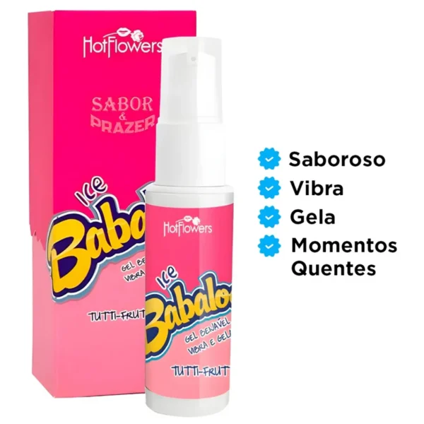 Gel Babaloo Ice Tutti-Frutti - 15g - Imagem 3