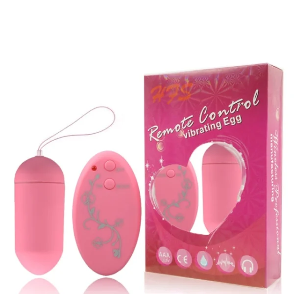Bullet com Controle Wireless Floral 10 Vibrações