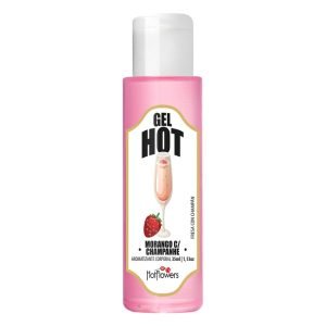 Gel Aromatizante Hot - Morango c/ Champanhe - 35ml